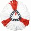 10x zapasowy mop do obrotowego wiadra z mopem - zamiennik Vileda Turbo megachłonny - OR1054