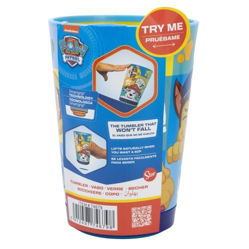 Bezpieczny plastikowy kubek 470 ml - Paw Patrol