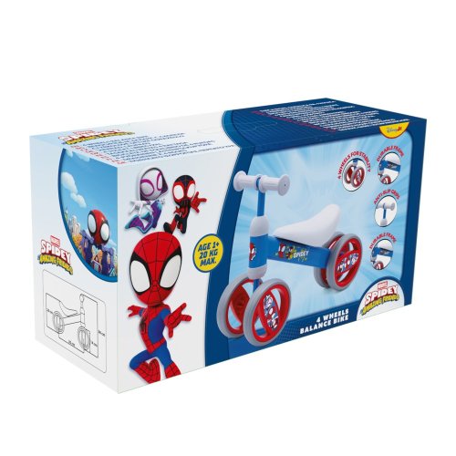 Detská štvorkolesová odrážadlo Spidey – pre chlapcov