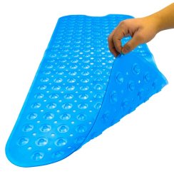 Protiskluzová koupelnová podložka do vany pod sprchu koberec guma 100x40 cm