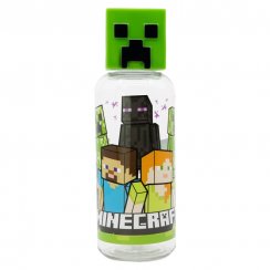 3D Plastic drinking bottle - Minecraft 560 ml