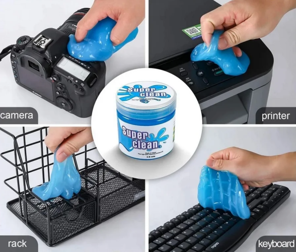 Čistící gel Super Clean - modrý