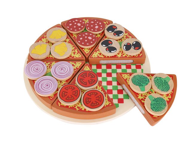 Drewniana pizza - zestaw