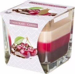 Bispol Svíčka ve skle Chocolate Cherry