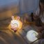 Dziecięca lampka biurkowa i nocna LED króliczek różowa