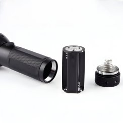 Taktická UV LED baterka – tester jantaru E858
