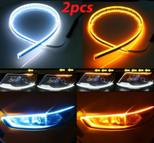 2x  LED  Światła do jazdy dziennej 45 cm