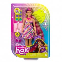 Barbie Totally Hair blonde/pink hair - MATTEL