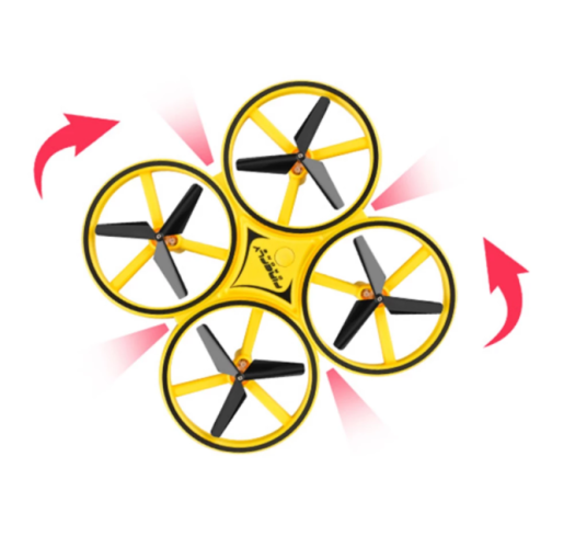 Dron sterowany ruchem ręki