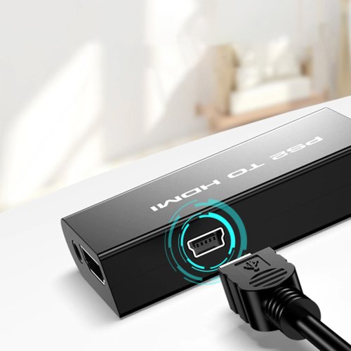 Adapter PS2 na HDMI konwerter przejściówka audio - E387