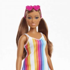 Hnedovlasá bábika Barbie Loves The Ocean Latina od Mattela