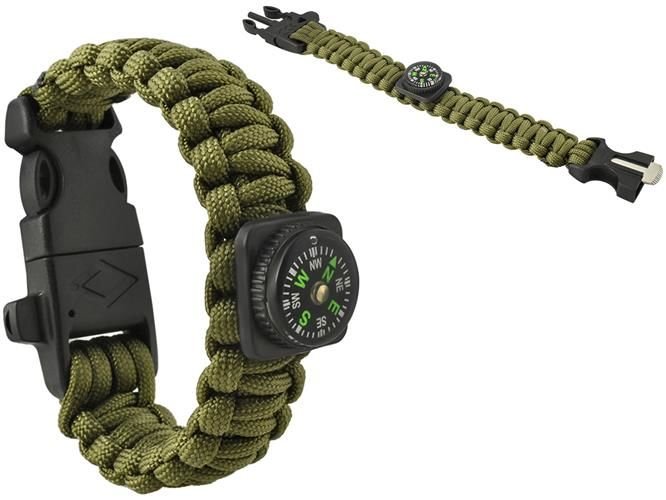 cze pl Naramek SURVIVAL s doplnky zeleny 12871 1