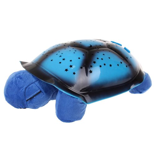 Magical glowing turtle - blue