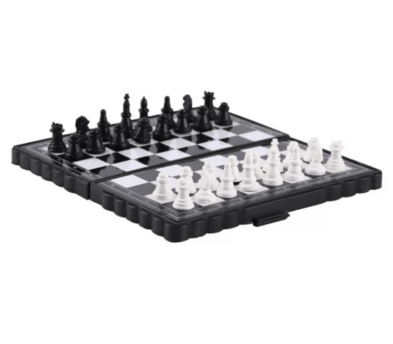 Cestovní magnetické šachy a dáma - 2v1