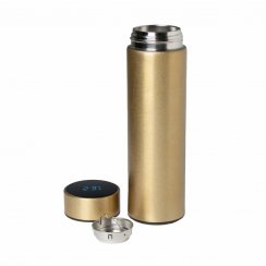Stainless steel thermos SMART LCD 500 ml gold