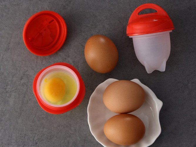 Silicone egg molds - Egg Boil