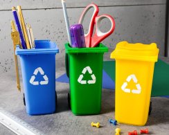 Uchwyty na ołówki POPELNICE 3 szt.