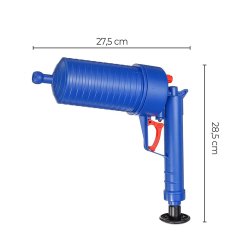 Pistolet do udrażniania rur – przepychacz WC kret