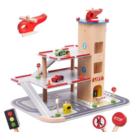 Bãi đậu xe bằng gỗ LULILO BENINO Nhà để xe thành phố hai tầng