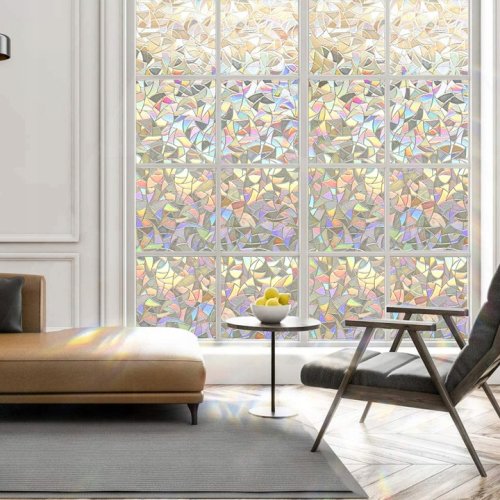 Dekorativní samolepící fólie na sklo 200 x 45 cm -  PRISMWRAP