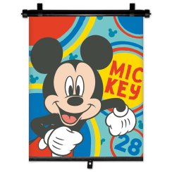 Rolowana osłona przeciwsłoneczna do samochodu Mickey Mouse