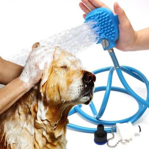 Hand shower for animals