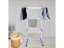 Tower clothes dryer with folding wings - 3 tiers
