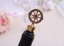 Wine stopper with compass rose - retro style