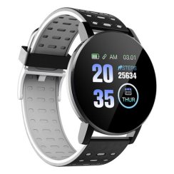 Chytrý náramek Smart Band 119 Plus černo-bílý