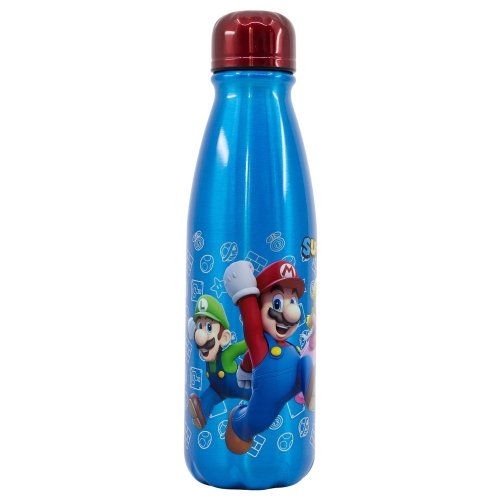 Denní hliníková láhev 600 ml - Super Mario