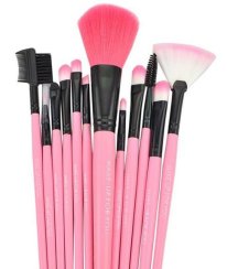 Sada profesionálních štětců na make-up – 12 kusů