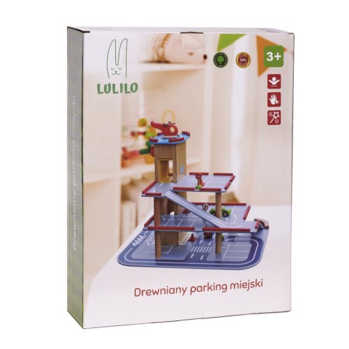 Bãi đậu xe bằng gỗ LULILO BENINO Nhà để xe thành phố hai tầng