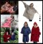 Áo thun TV/chăn trùm đầu - xám