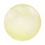 Flexible inflatable ball - yellow