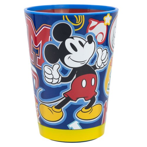 Bezpieczny plastikowy kubek 470 ml - Mickey Mouse Cool Stuff