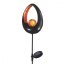5375 Solarlampe Wegbeleuchtung LED blau Motiv Muschel Solarleuchte Lampe Leuchte