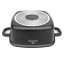 Set of 4 baking pans with marble surface - 8 pcs