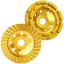 2x diamentowa tarcza szlifierska do betonu 125 mm, prędkość 80 m/s, zestaw 2 szt. - OR011168