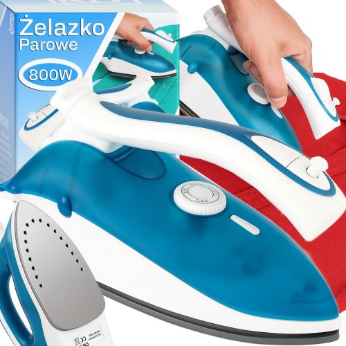 Malá parní cestovní žehlička mini skládací 800 W 80 ml lehká OR1086