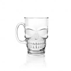 Beer mug skull
