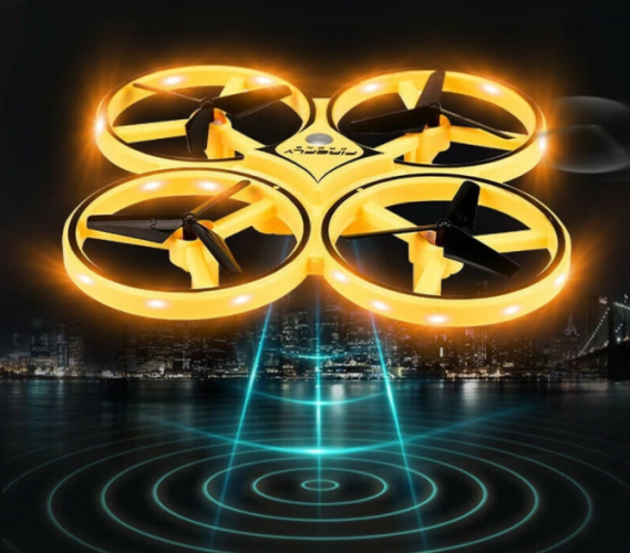 Dron sterowany ruchem ręki