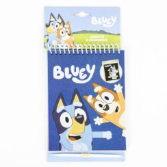 Zestaw z książką do zdrapywania Bluey