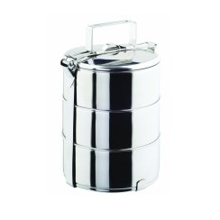 Pojemnik na żywność TORO 3 piętra, pojemność 800 ml, średnica 13,4 cm