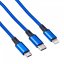 Nabíjací USB kábel - 3in1