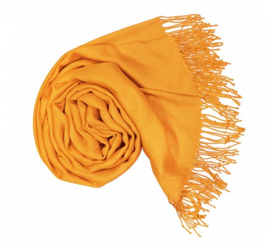 Dámska žlto-oranžová pashmina P121 / Dámska žlto-oranžová šál