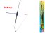 108 cm bow and 59 cm arrows, 2 pieces in a box