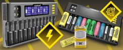 Uniwersalna ładowarka akumulatorów baterii AA AAA 12 kanałów LCD – ER1156