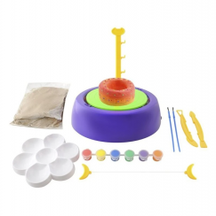 Potter's wheel for children with accessories