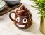 Funny mug with emoji shopping
