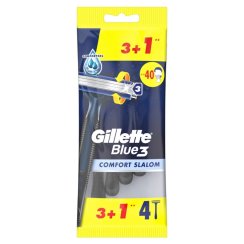 GILLETTE niebieski 3 maszynki zestaw 4szt COMFORT